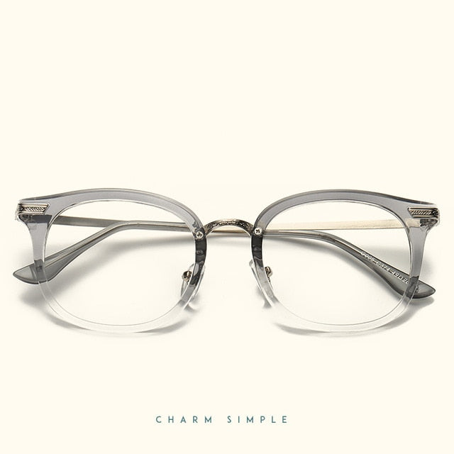 Transparent Glasses Frame Women/Men for Computer
