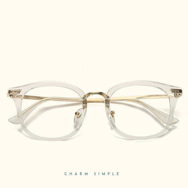 Transparent Glasses Frame Women/Men for Computer