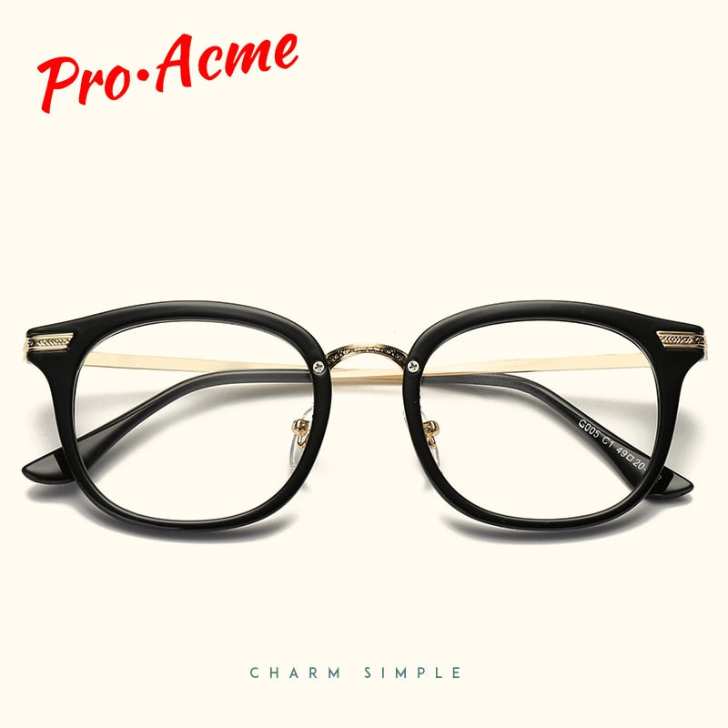 Transparent Glasses Frame Women/Men for Computer